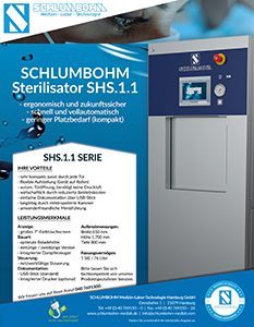 SCHLUMBOHM Flyer Sterilisator SHS.1.1